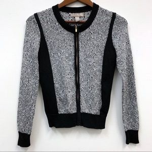 BR Colorblock Zip Up Sweater SP